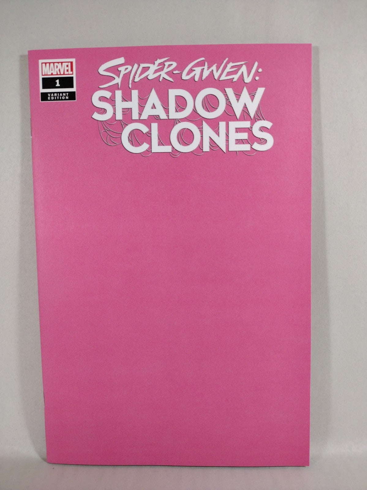 SPIDER-GWEN Shadow Clones #1 (2023) Marvel Blank Cover Variant Comic New NM