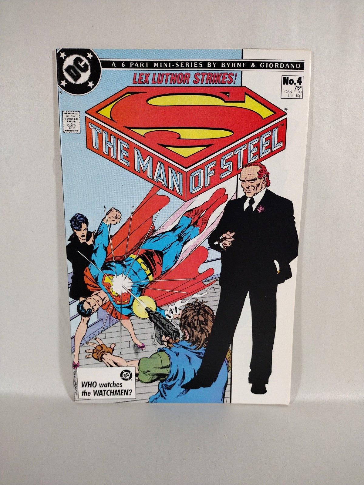 Superman Man Of Steel (1986) Complete John Bryne DC Comic Set #1-6 VF-NM