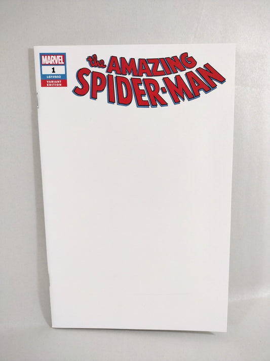 Amazing Spider-Man #1 (802) 2018 Marvel Blank Sketch Cover Variant Comics New NM