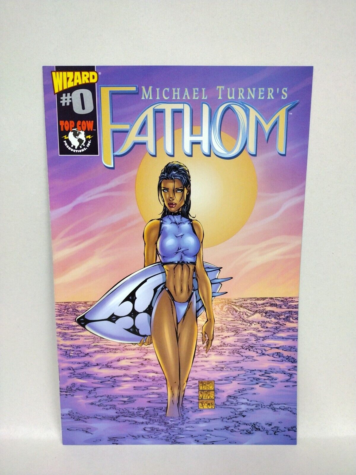 Michael Turner's Fathom (1999) Image Top Cow Comic Lot Set #1 2 3 Wizard 0 NM