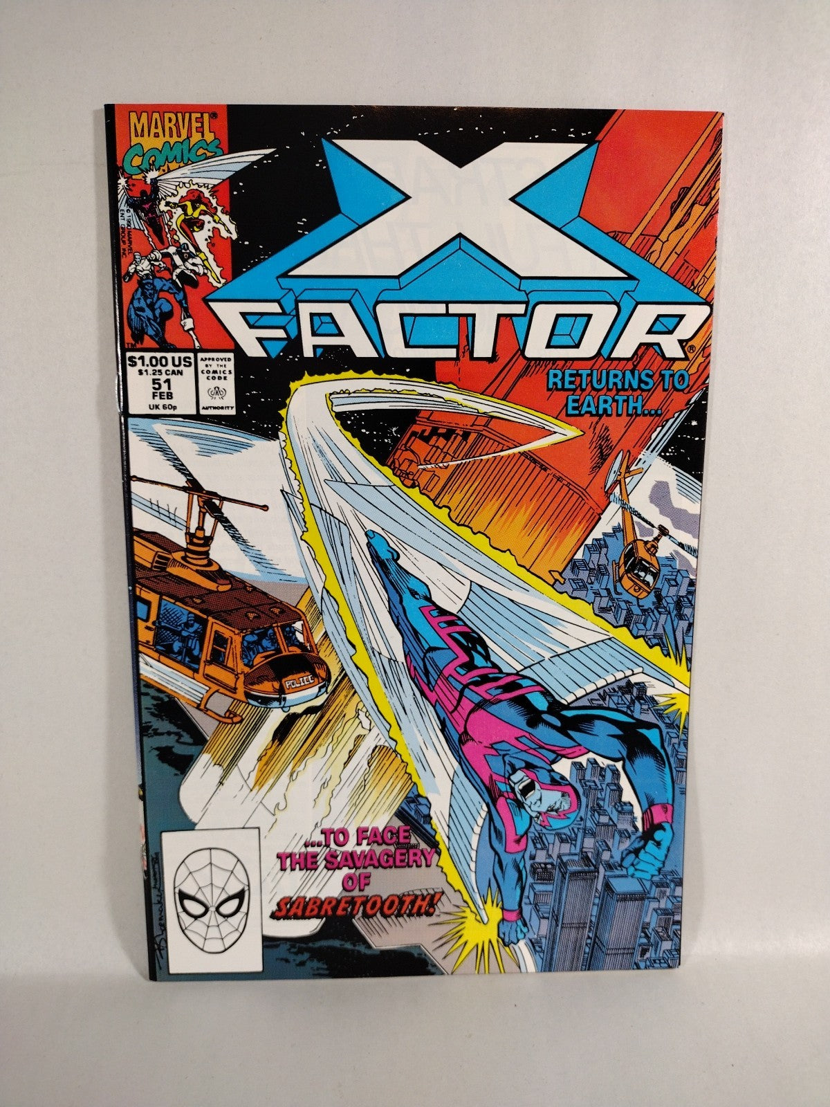 X-Factor (1989) Marvel Archangel Comic Lot Of 7  #43 44 47 49 50 51 53 VF-NM