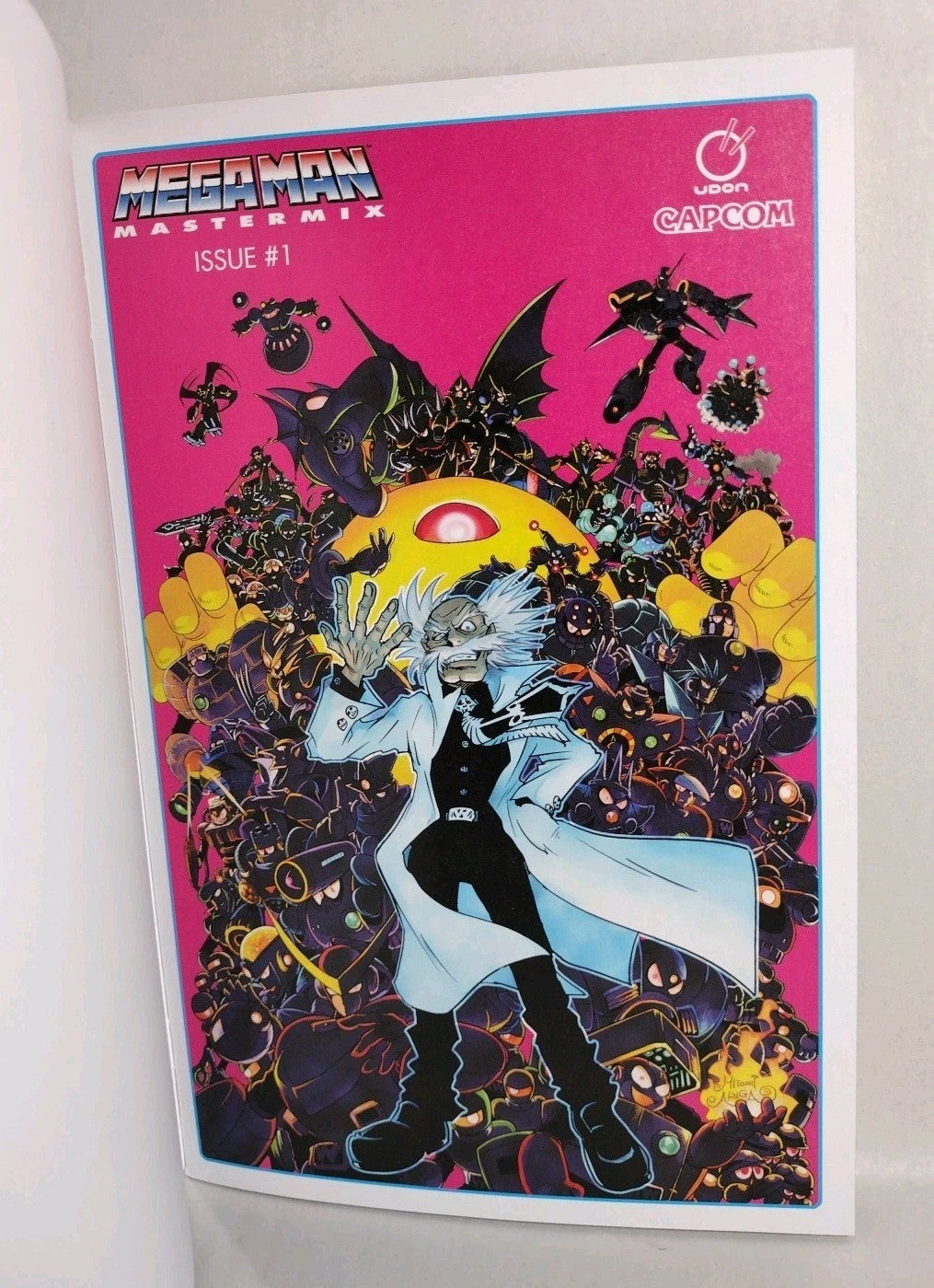 Megaman Mastermix #1 (2018) UDON Capcom Blank Sketch Variant Cover Comic New NM
