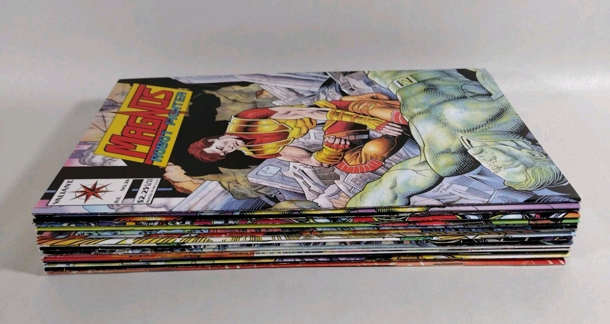 Magnus Robot Fighter (1993) Valiant Comic Lot Of 17 Set #26-41 43 VF-NM