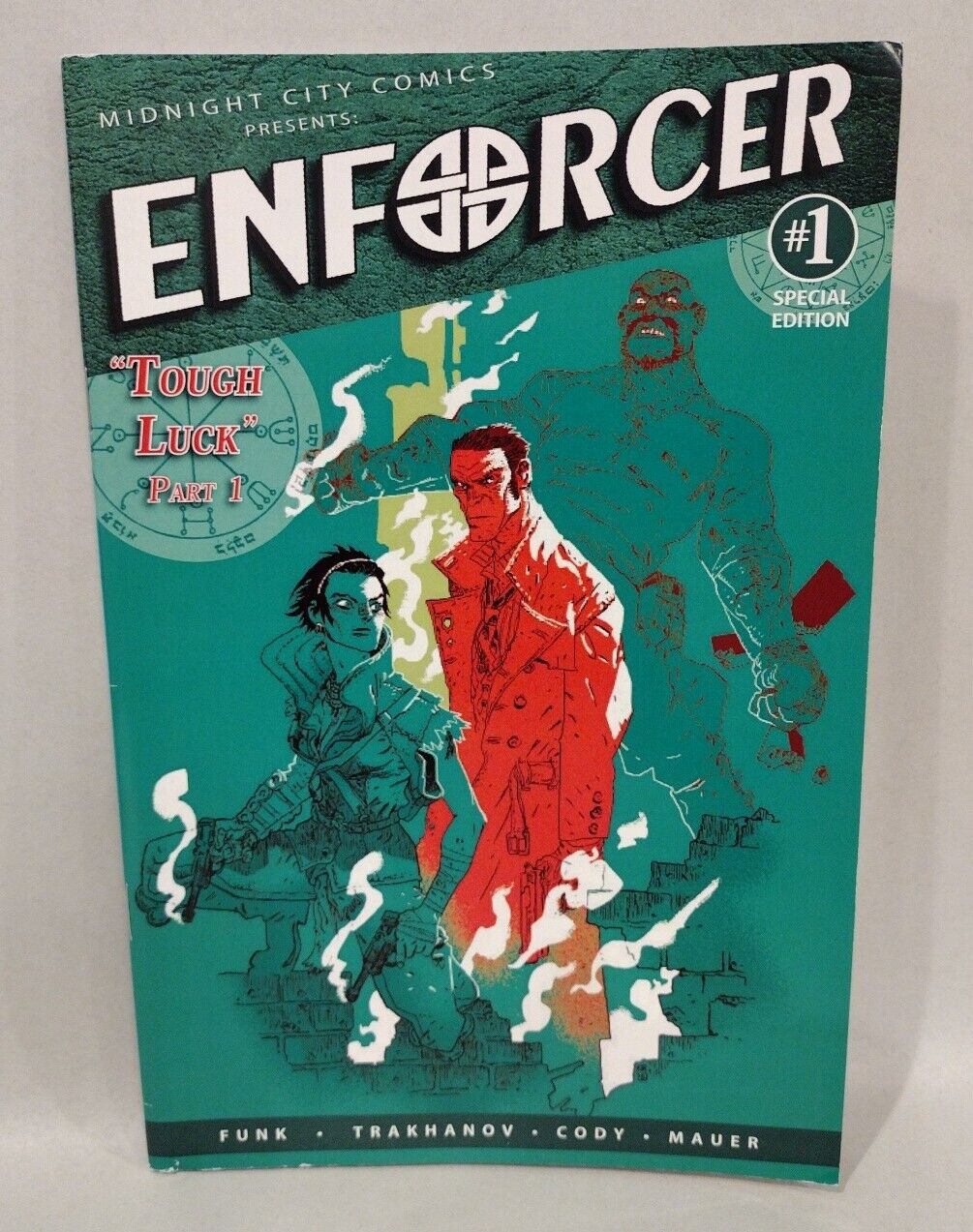 Enforcer: Tough Luck #1 (2017) Brian Funk Artyom Trakhanov Horror Noir Comic FN