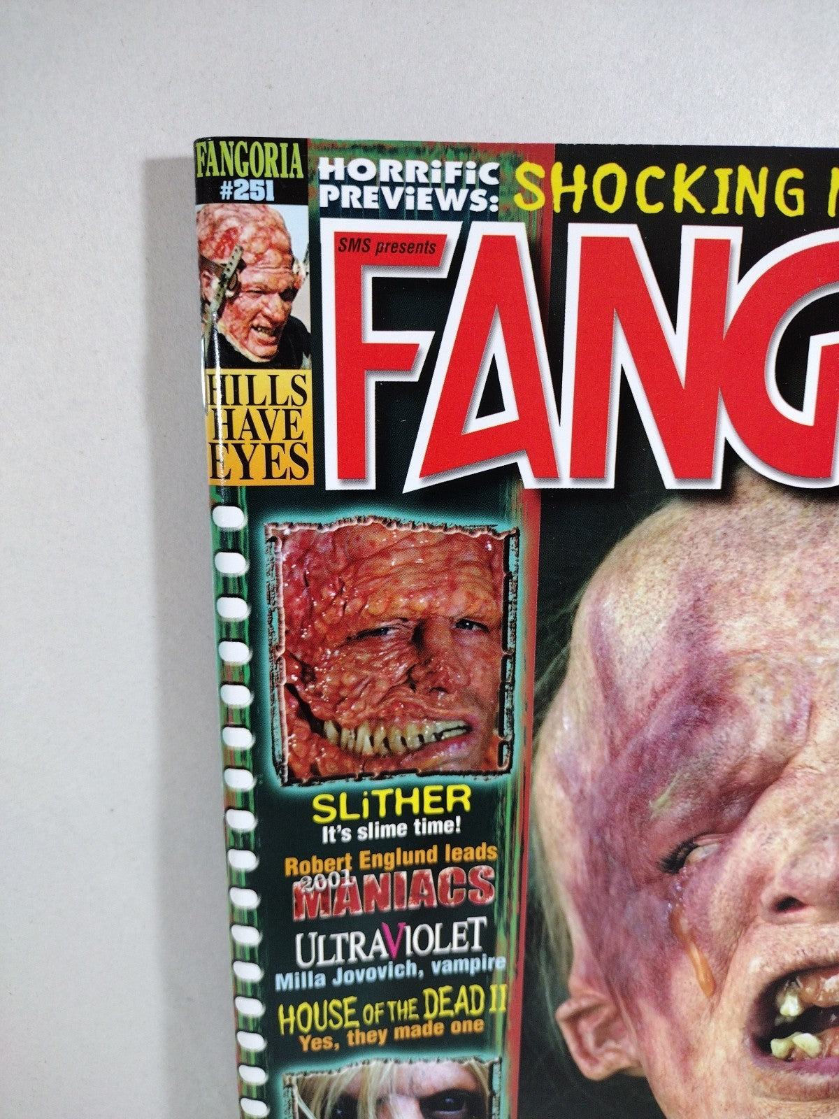 FANGORIA Magazine #251 (2006) Slither 2000 Maniacs Hills Have Eyes HOTD 