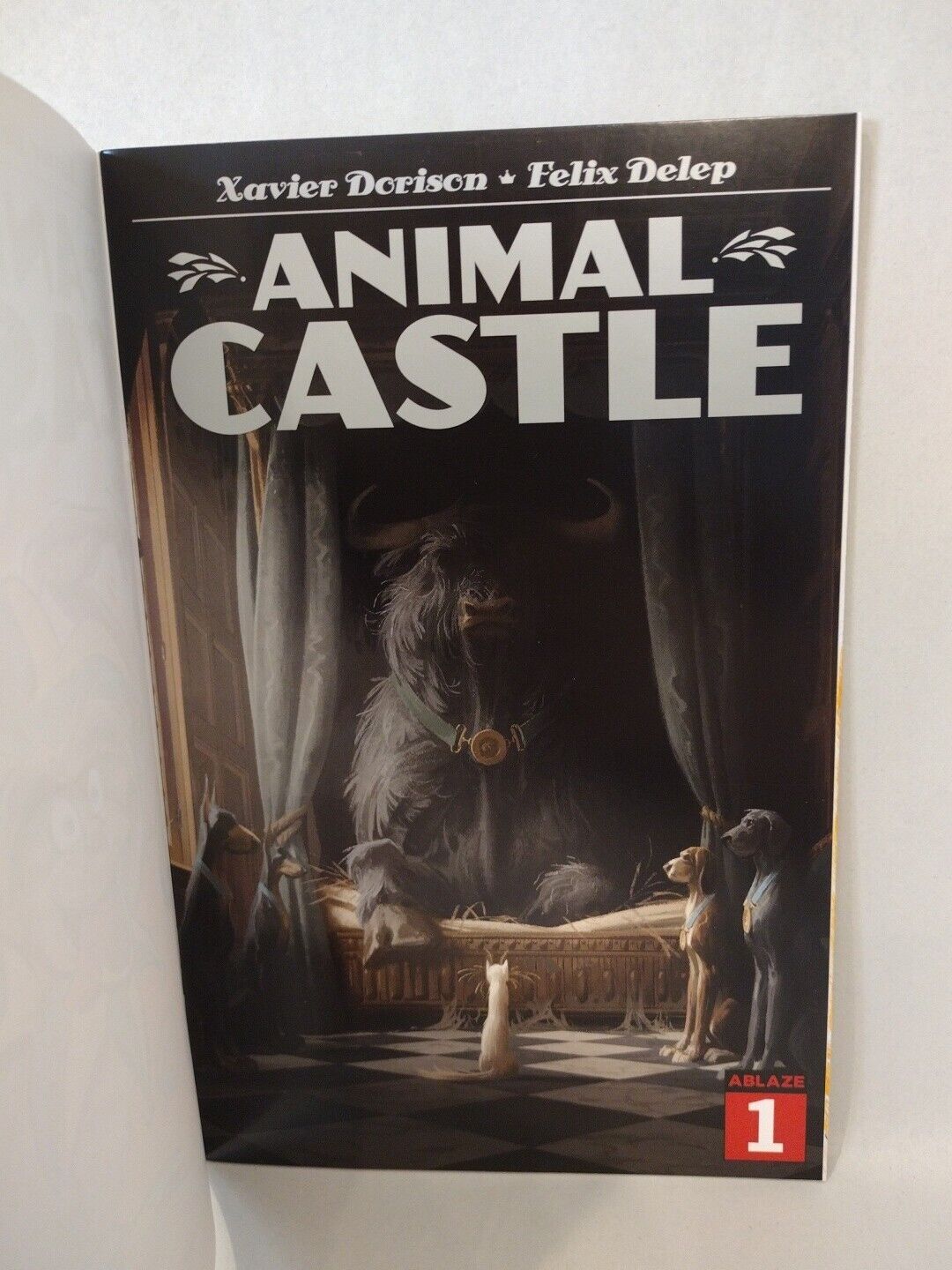 Animal Castle 1 (2022) Ablaze Sketch Cover Variant Comic w Original DCastr Art