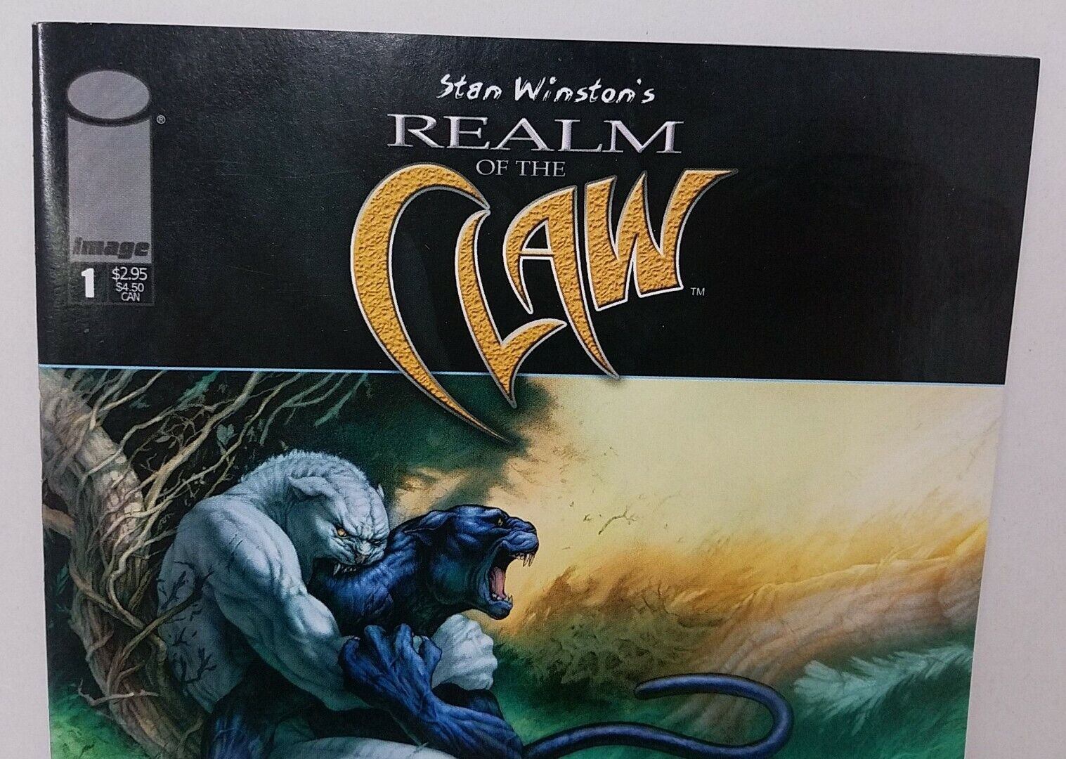 Stan Winston Realm Of The Claw / Mutant Earth #1 (2002) Flip Image Comic