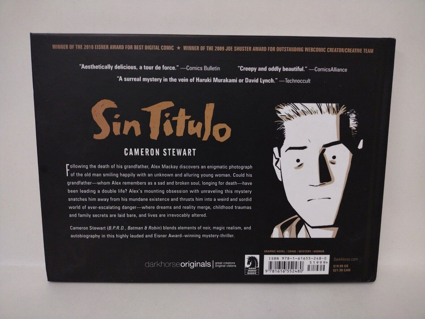 Sin Titulo (2013) Dark Horse Originals Hardcover Cameron Stewart New 1st Edition