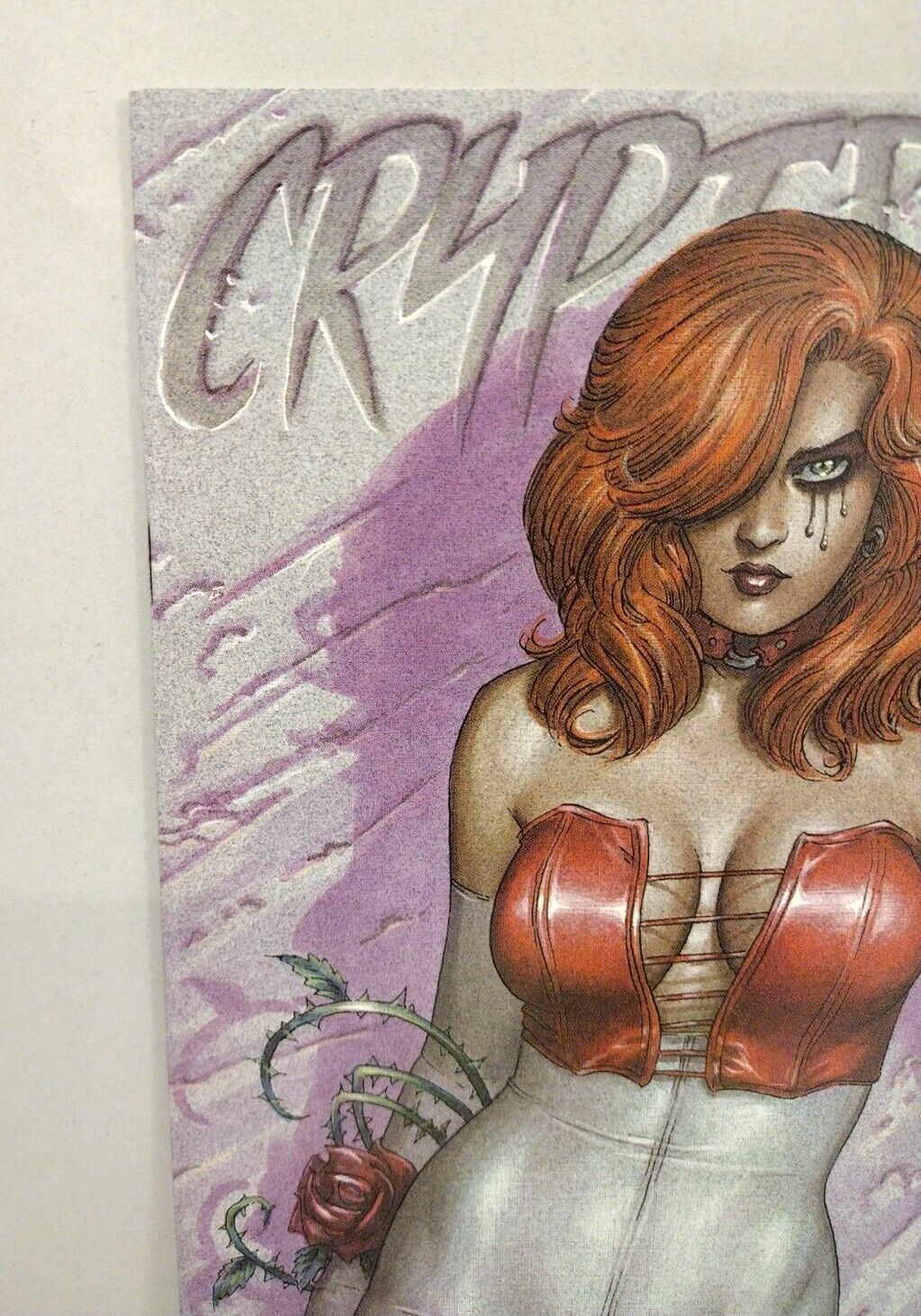 Crypt Of Dawn 1 (1996) Sirius Limited Virgin Variant Cover Linsner Signed W Note