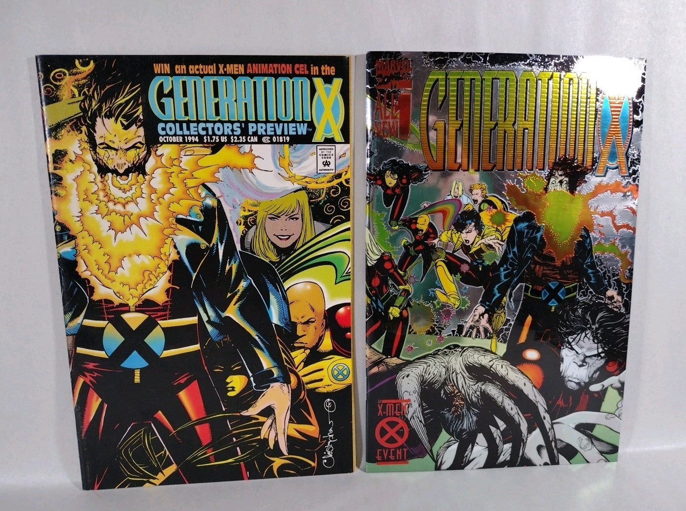 Generation X 1994 Marvel Comic Chris Bachalo Lot 1-3 5-9 11 12 14-16 18-20 22-24