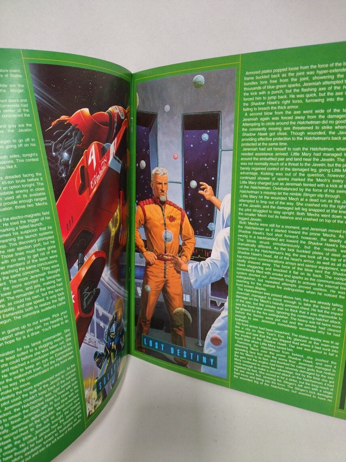 World Of Battletech (1991) FASA RPG Promo Intro Magazine Booklet Zeleznik Venter