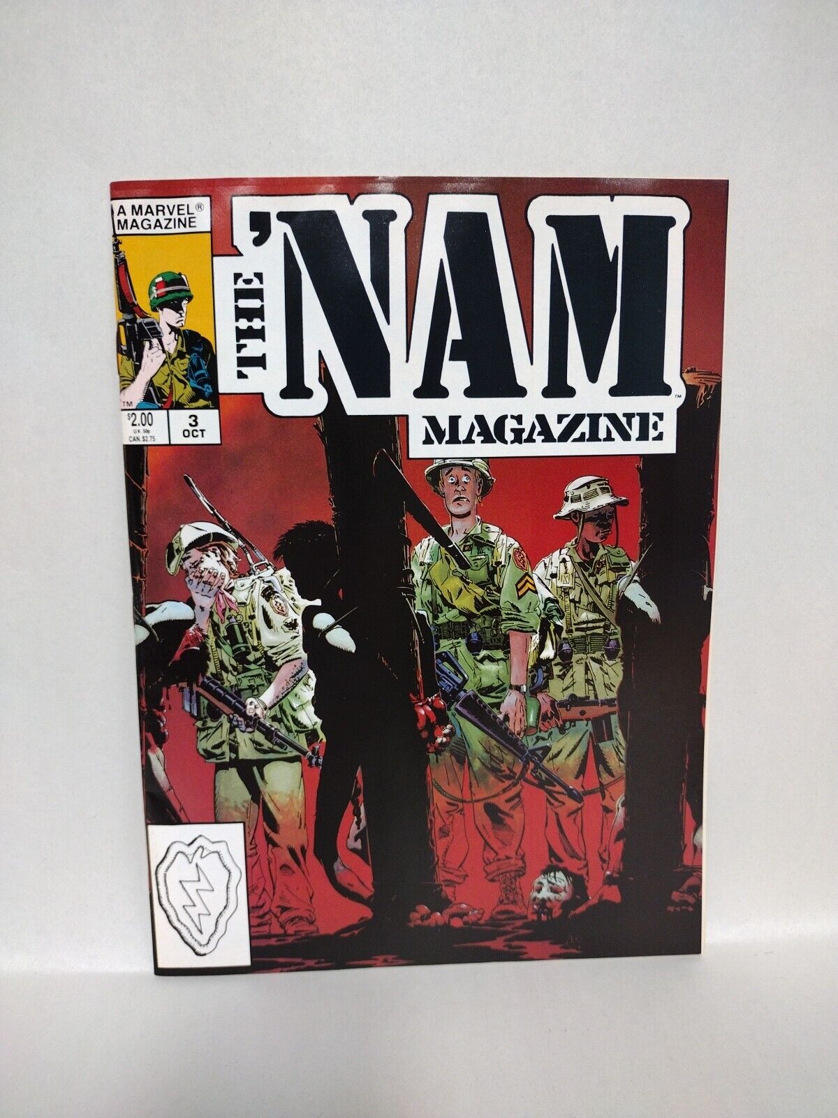 The NAM Magazine (1988) Marvel Comic Lot Set #1 2 3 4 5 Michael Golden FN