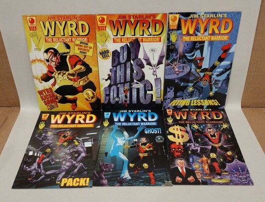 Jim Starlin's WYRD The Reluctant Warrior (1999) SLG Complete Set 1 2 3 4 5 6 NM