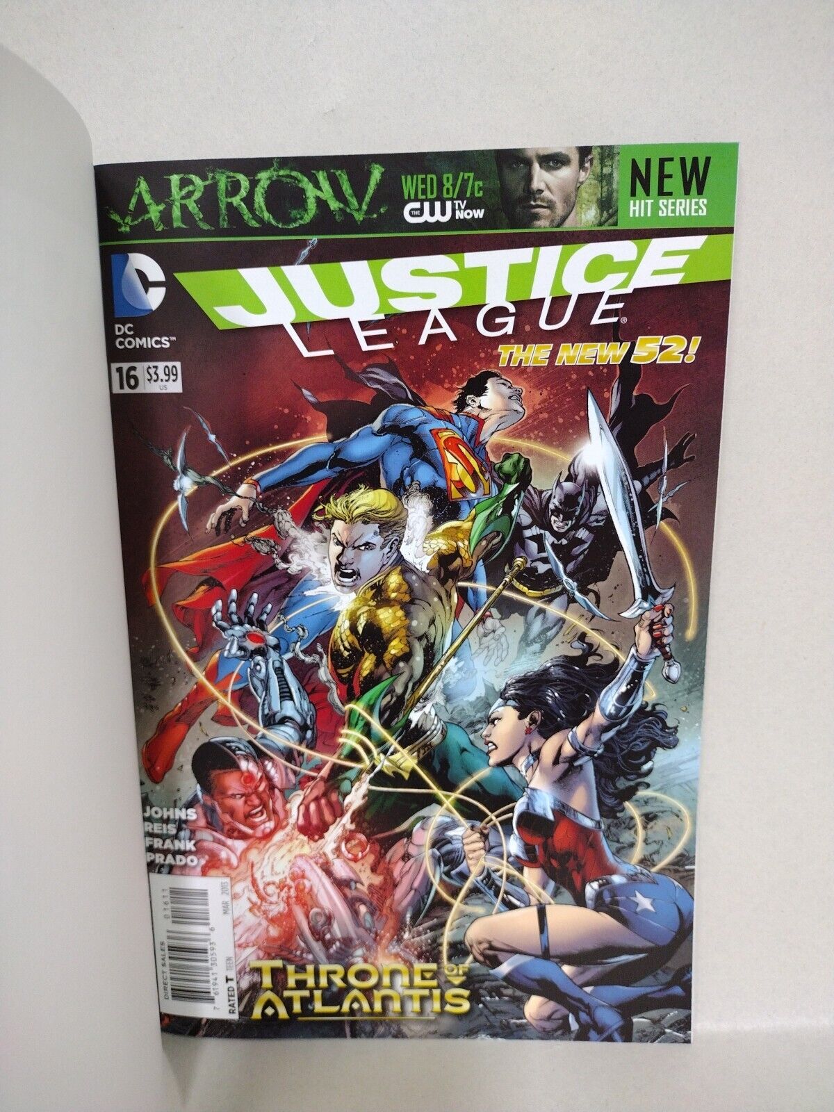 Justice League #16 (2013) DC Comic Blank Sketch Cover Variant New NM