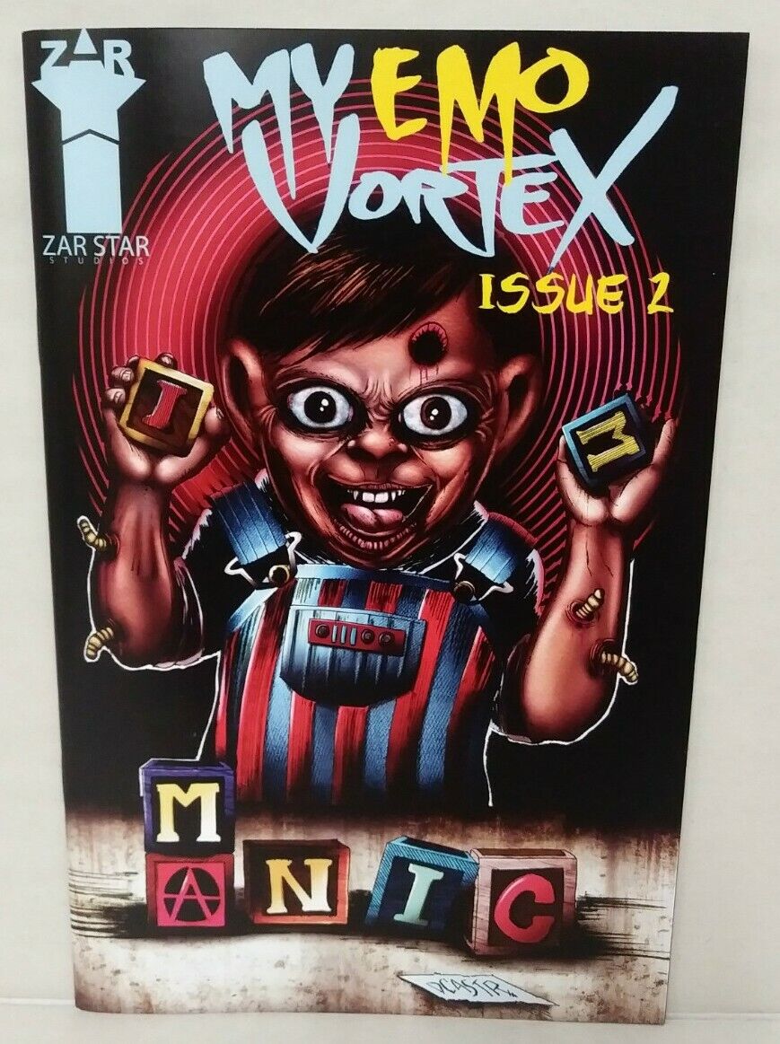 My Emo Vortex #2 (2019) Comic Dave Castr Art Book Zarstar Studios Manic NM