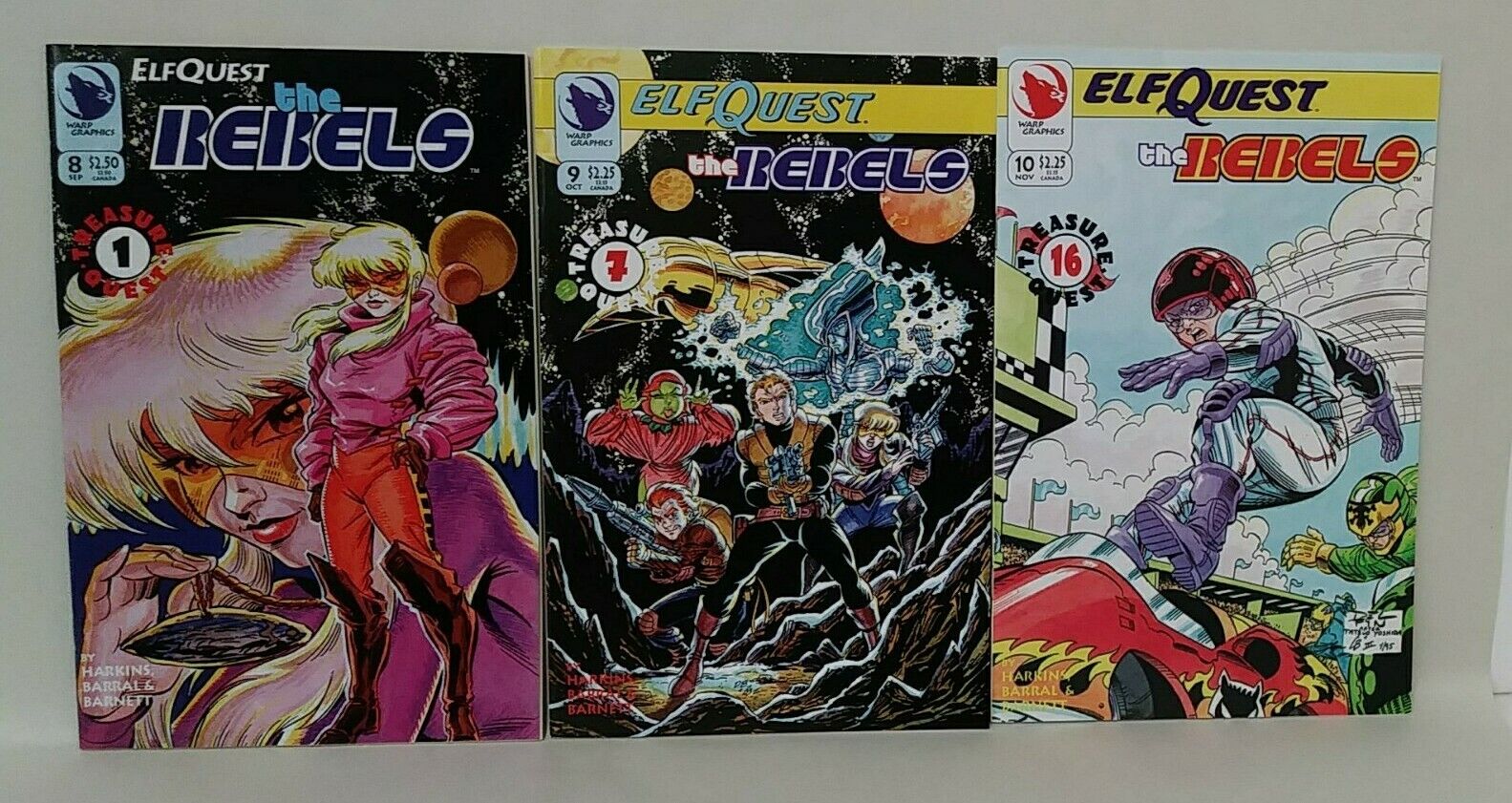 Elfquest (1995) The Rebels Comic Lot Set #4 5 7-12 Warp Graphics Collection