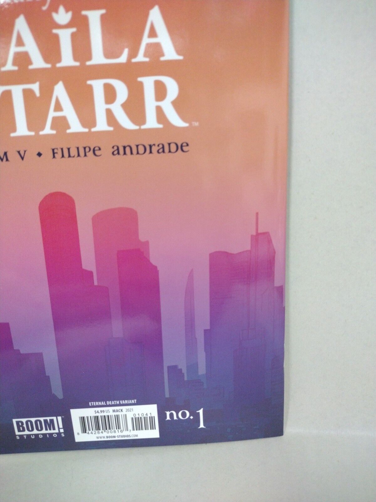 The Many Deaths of Laila Starr #1 (2021) Boom Comic David Mack 1:50 Foil Virgin