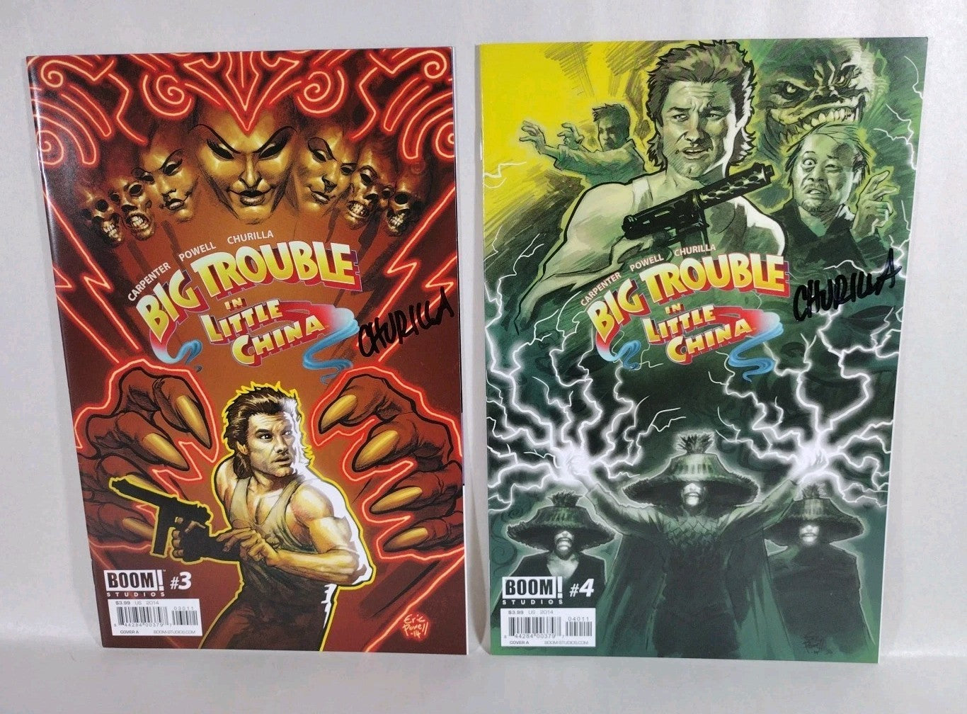 Big Trouble In Little China (2014) Boom Comic Lot Set 1-9 Signed By Artist VF-NM
