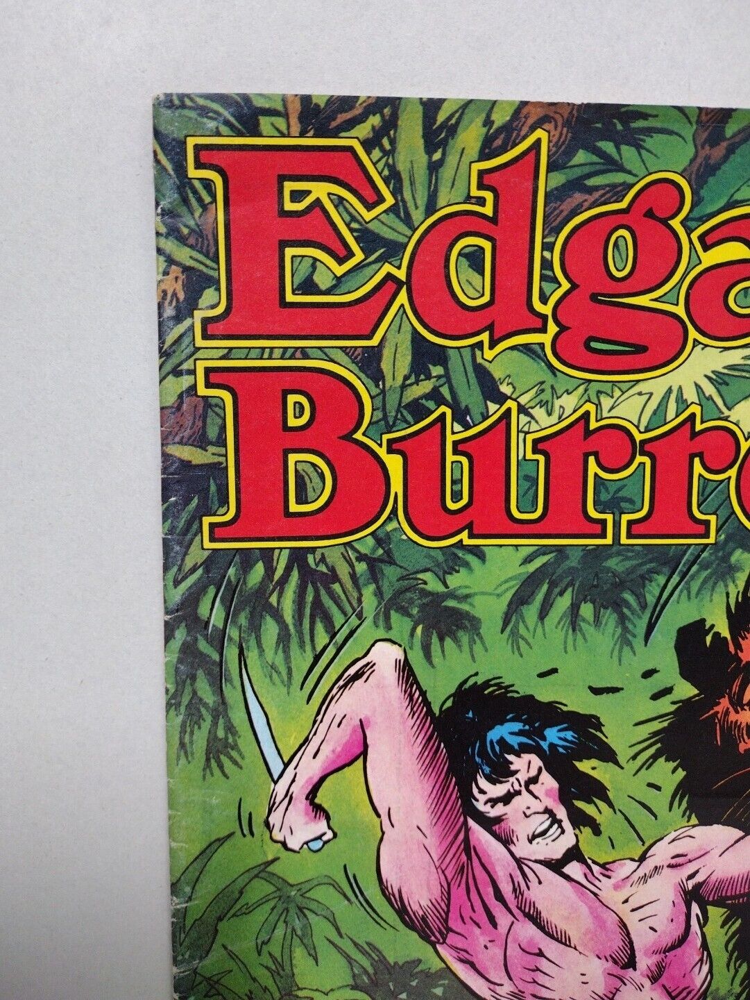 Edgar Rice Burroughs 1975 Oversized Magazine Comic UK Tarzan Biography Book 