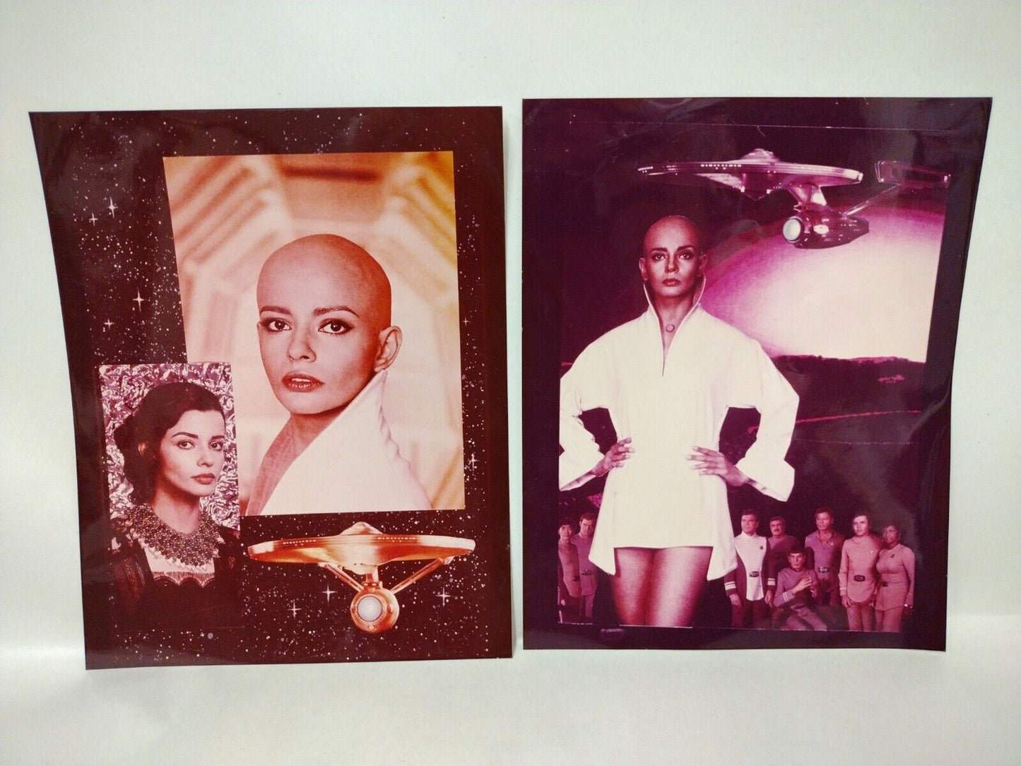 Lot Of 6 (1979) STAR TREK 8 X 10" Photo Prints Llia Persis Khambatta Jne Seymour