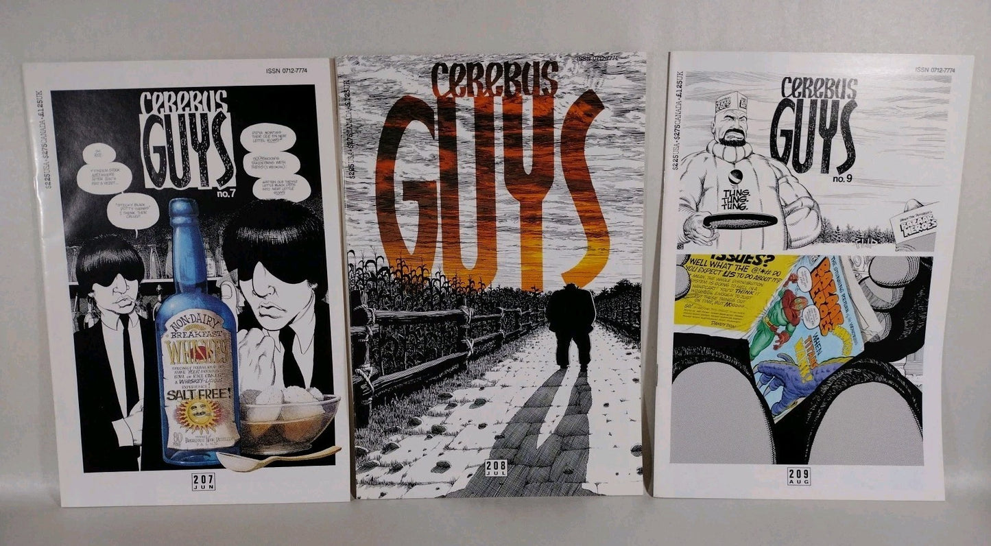 Cerebus The Aardvark #201-218 (1995) Dave Sim Guys Pt 1-18 Comic Lot Set
