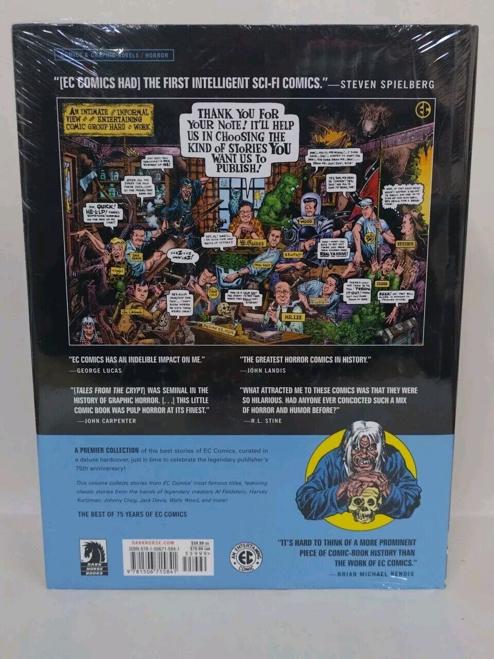 Choke Gasp! The Best Of 75 Years Of EC Comics Dark Horse Hardcover New Sealed