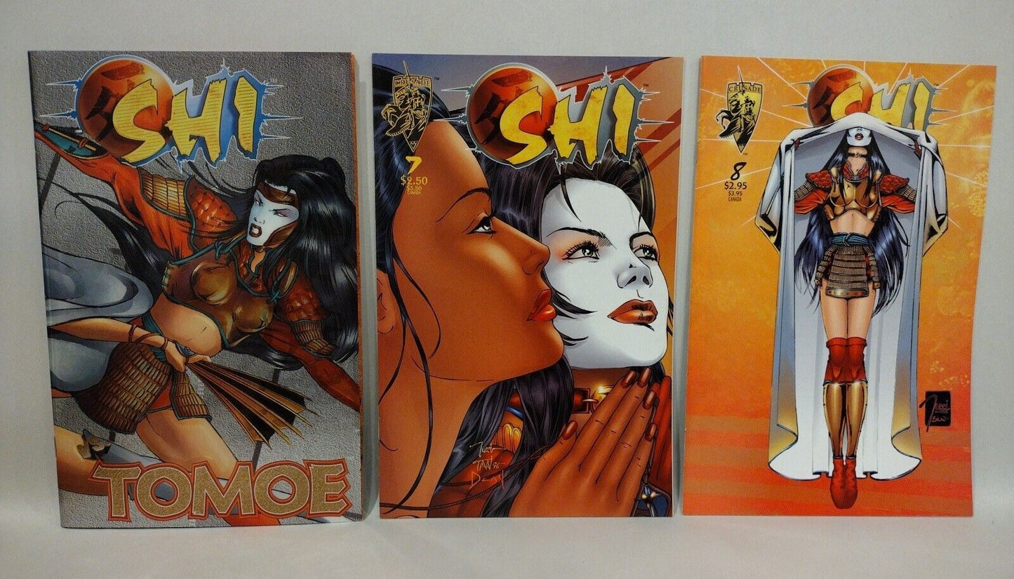 Shi (1994) Complete Crusade Comic 26 pc Lot Set Way Of Warrior #1-12 +Crossovers