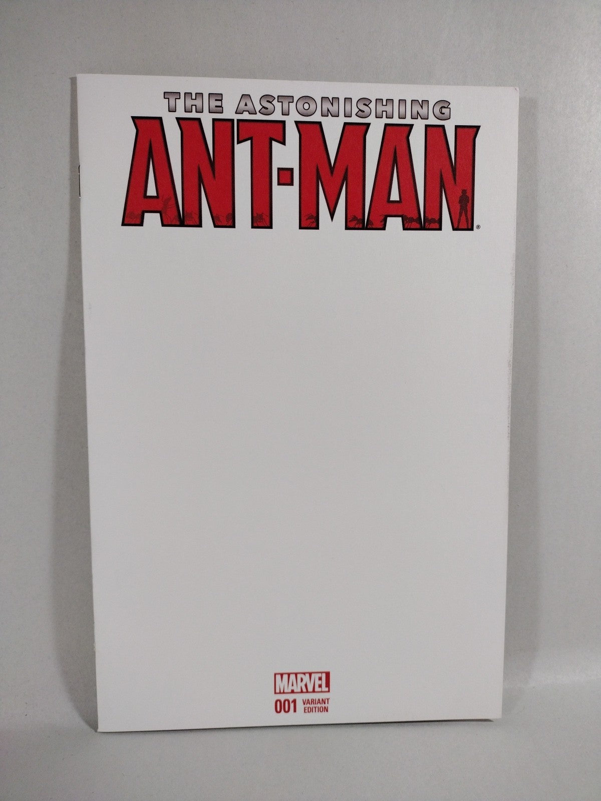 Astonishing Ant-Man #1 (2015) Marvel Blank Sketch Variant Cover Comic VF-NM