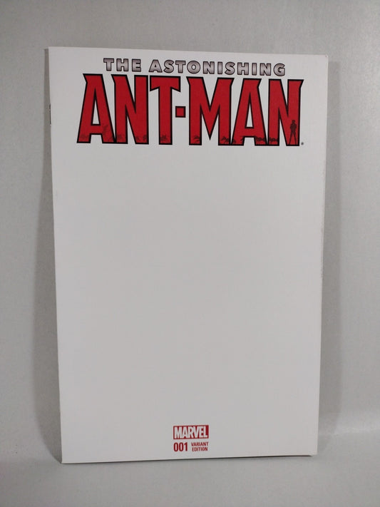 Astonishing Ant-Man #1 (2015) Marvel Blank Sketch Variant Cover Comic VF-NM