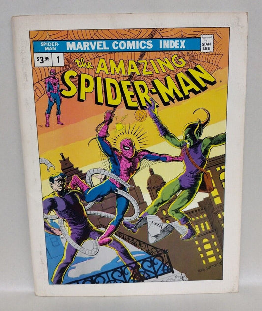 Marvel Comics Index AMAZING SPIDER-MAN  #1 (1976) G&T Ent. Ron Sutton Cover Art