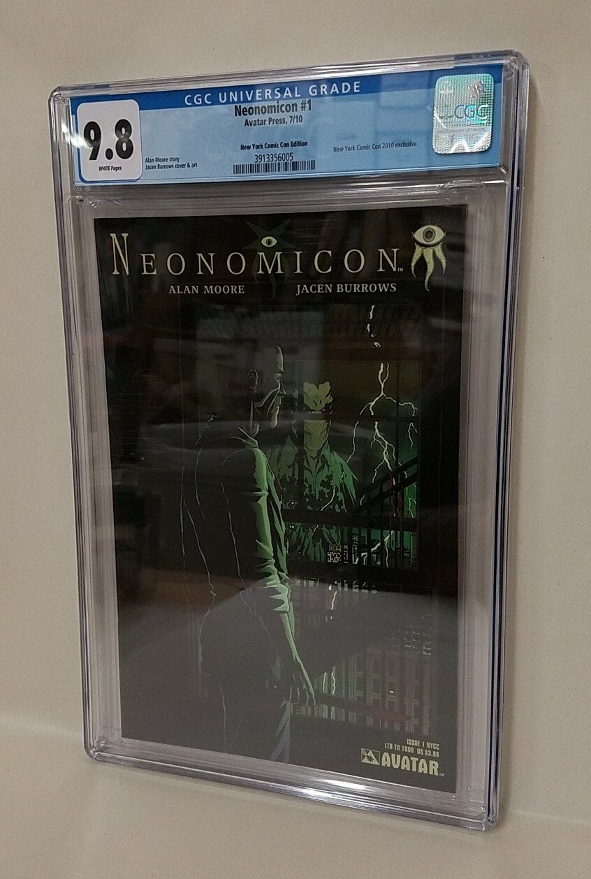 Neonomicon (2009) #1 New York ComiCon Jacen Burrows NYCC Comic Variant 9.8 CGC