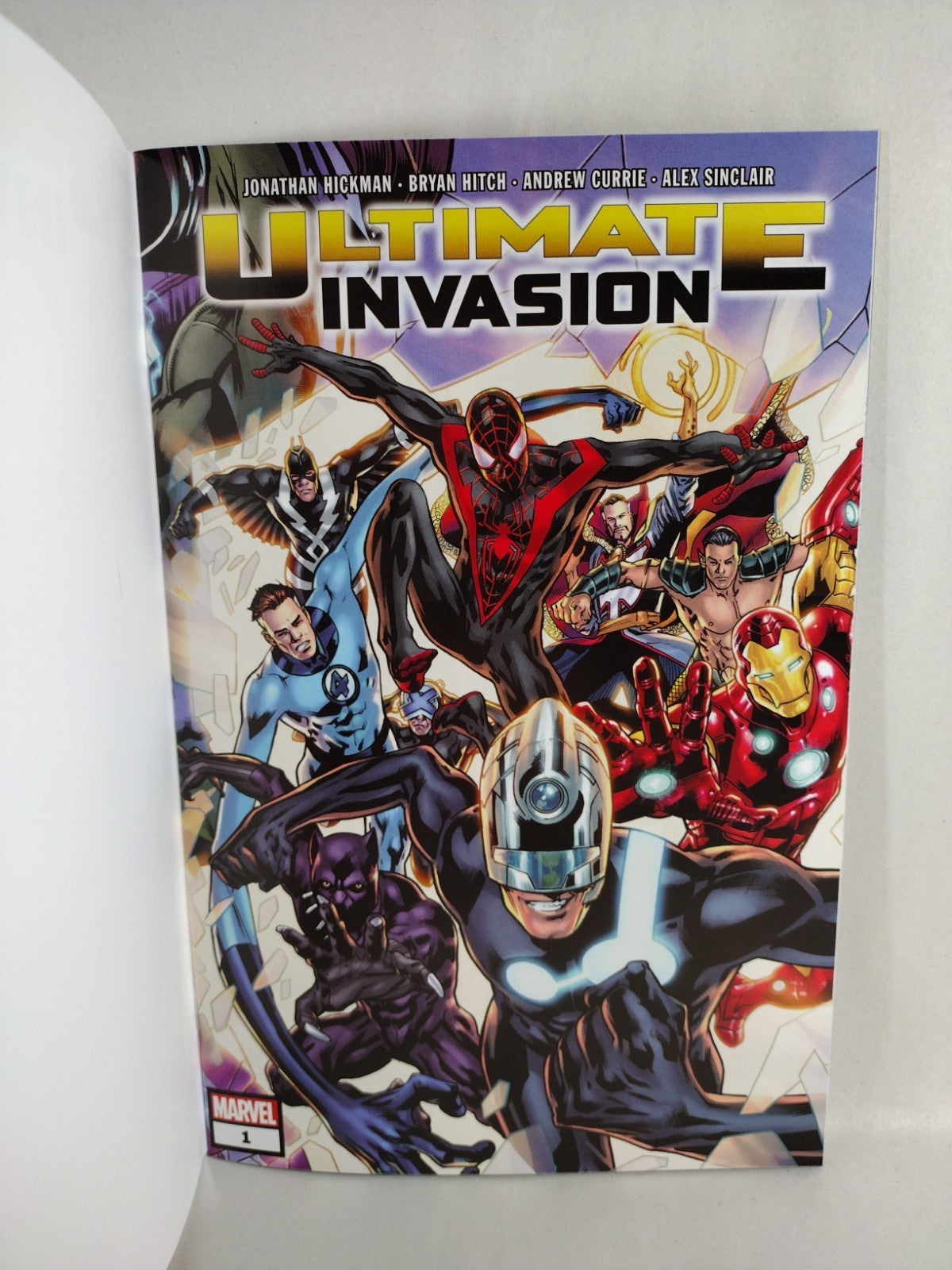 Ultimate Invasion #1 (2023) Marvel Blank Sketch Cover Variant Comic NM