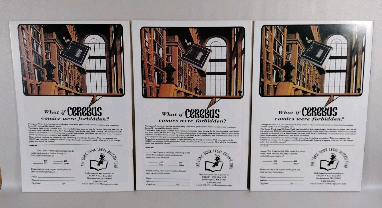 Cerebus The Aardvark #201-218 (1995) Dave Sim Guys Pt 1-18 Comic Lot Set