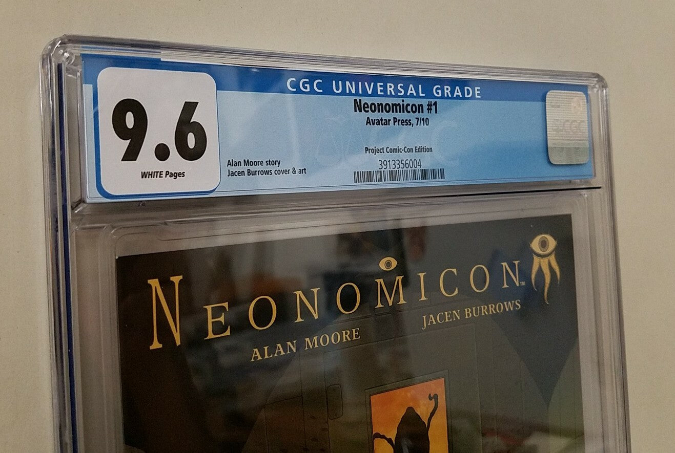 Neonomicon (2009) #1  Project Comic Con Jacen Burrows 1/1000 Variant 9.6 CGC