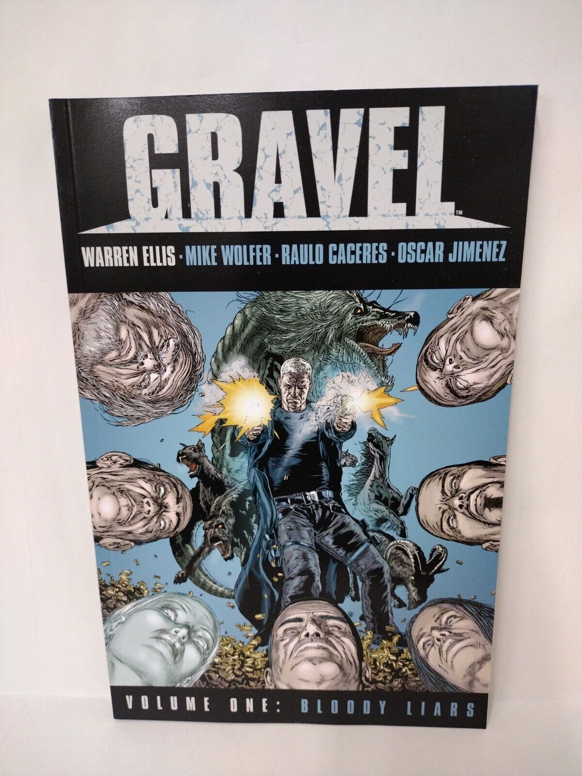 GRAVEL (2009) Warren Ellis COMPLETE Avatar TPB SC Set #1 2 3 4 New