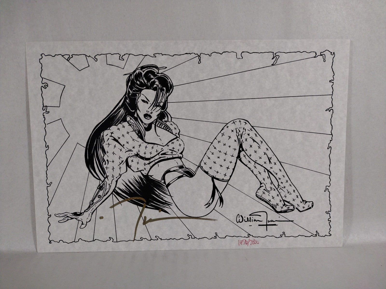 Shi Way Of The Warrior 1995 Crusade Comic Signed Lot 1 2 3 4 5 6 7 Set W Prints