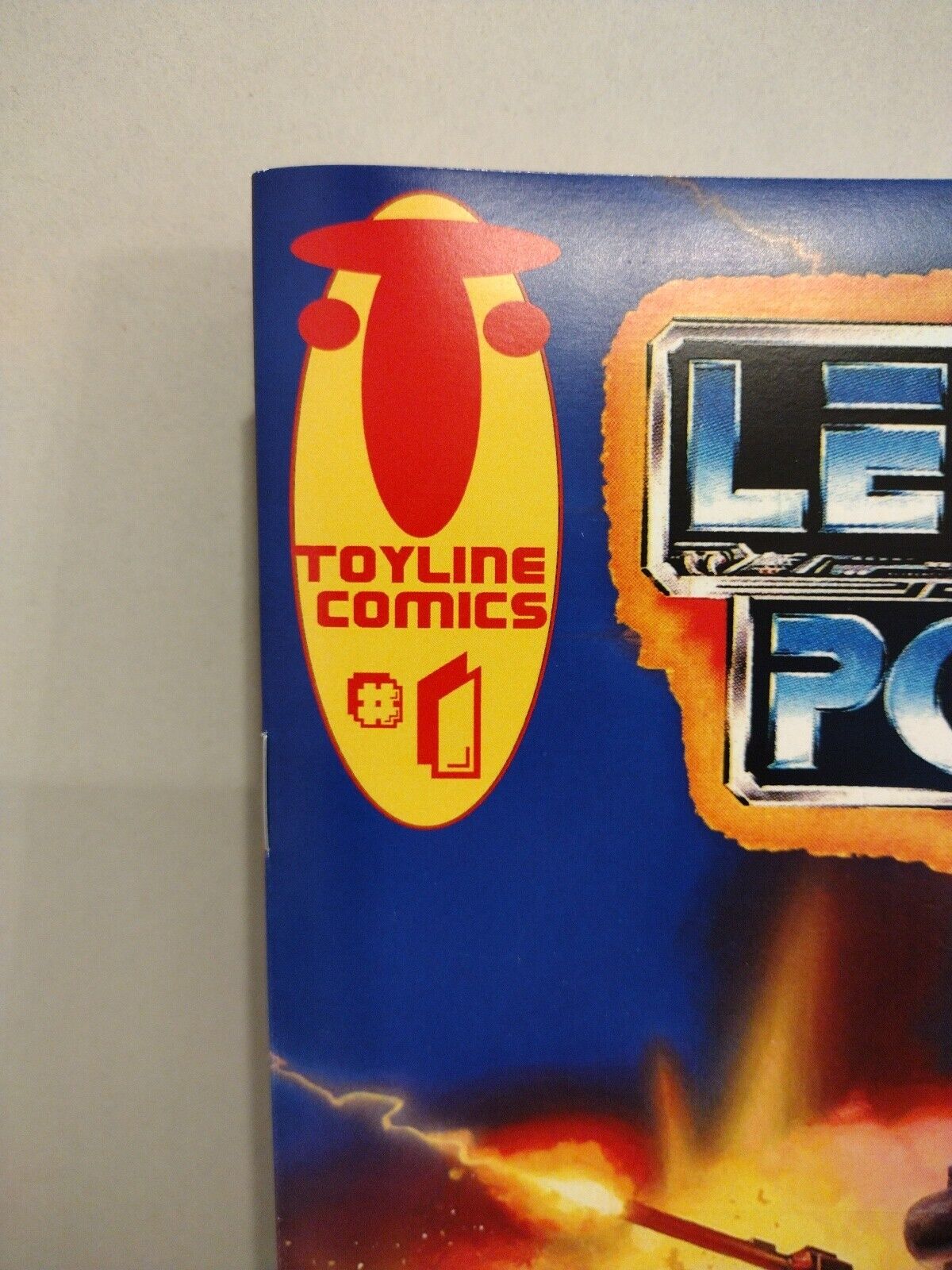 Legions Of Power #1 Action Figure Reprint Comic Enemy Within Bill Fugate New NM