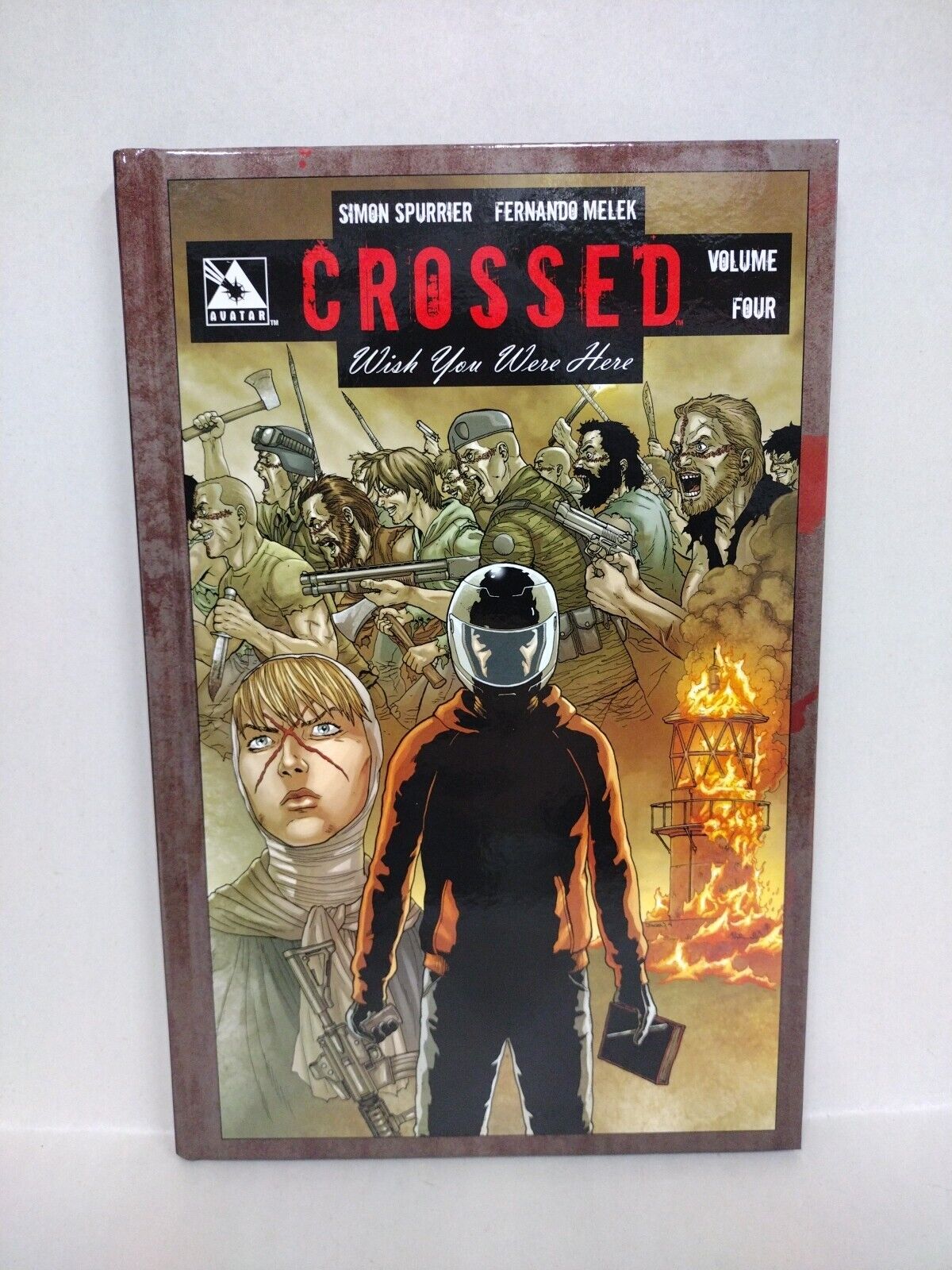 Crossed Wish You Were Here (2012) Complete Avatar Press HC Set Vol 1 2 3 4 New