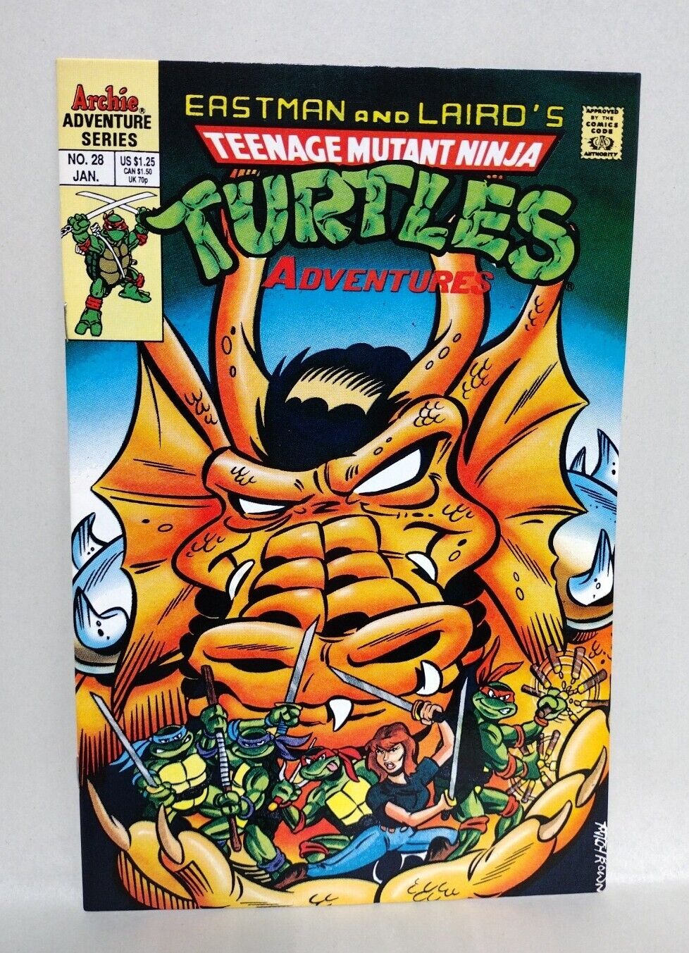 Tennage Mutant Ninja Turtles (1992) Archie Comic #26 27 28 TMNT NM