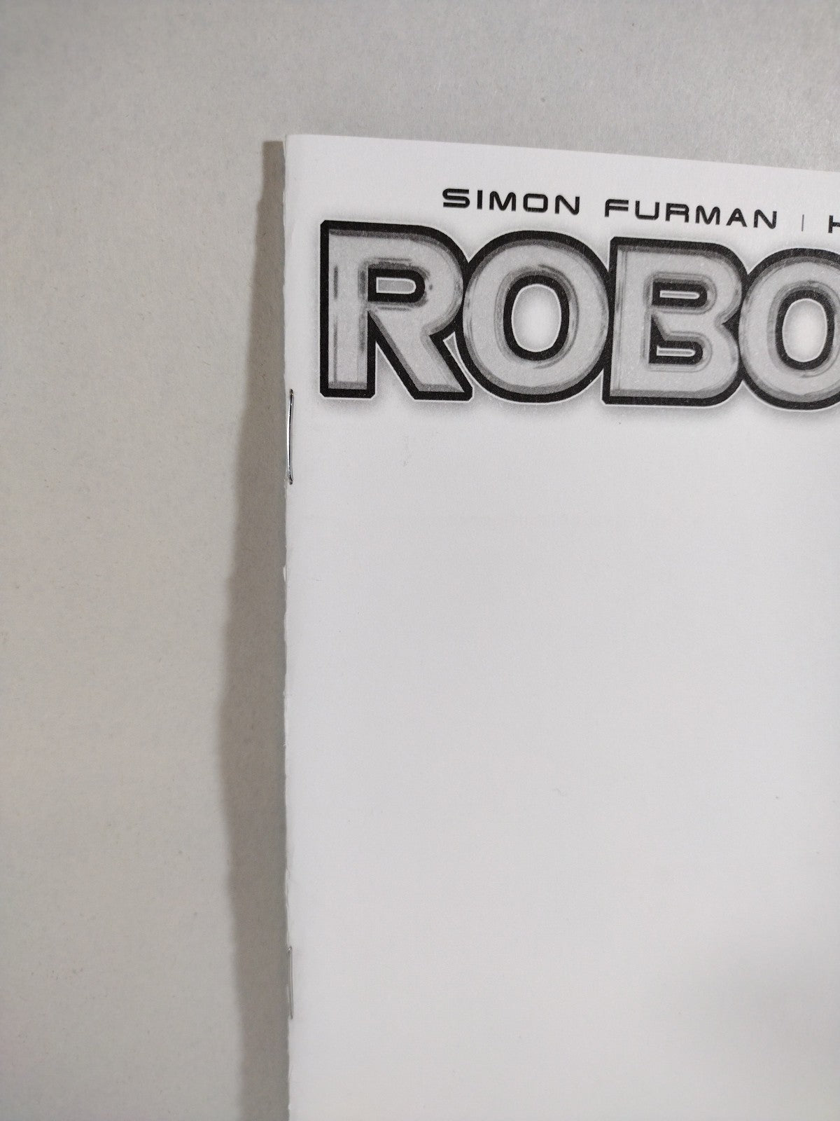 Robotech #13 (2018) Titan Comic Blank Sketch Variant Cover VF-NM