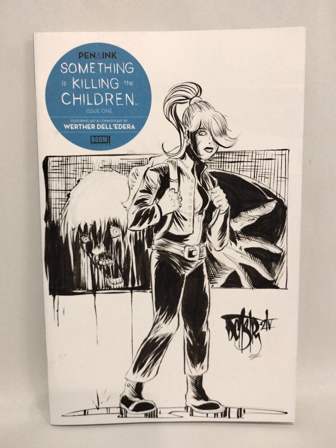 Something is Killing The Children 1 Pen & Ink Sketch Variant W Original Drawing