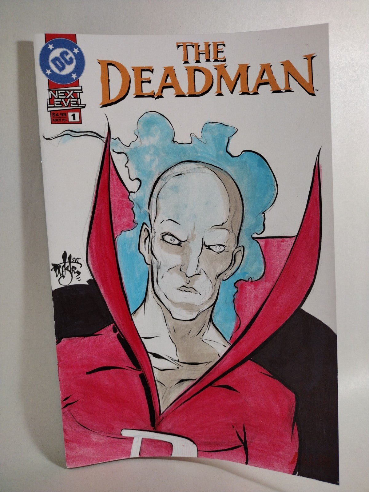 Deadman #1 (2026) DC Sketch Cover W Original Dave Castr Art
