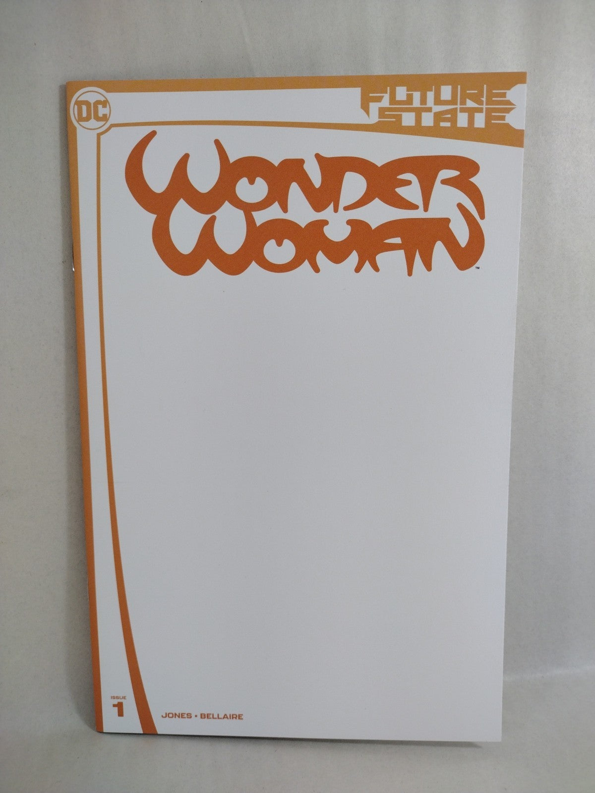 Future State Wonder Woman #1 (2021) DC Comic Blank Sketch Variant Cover NM