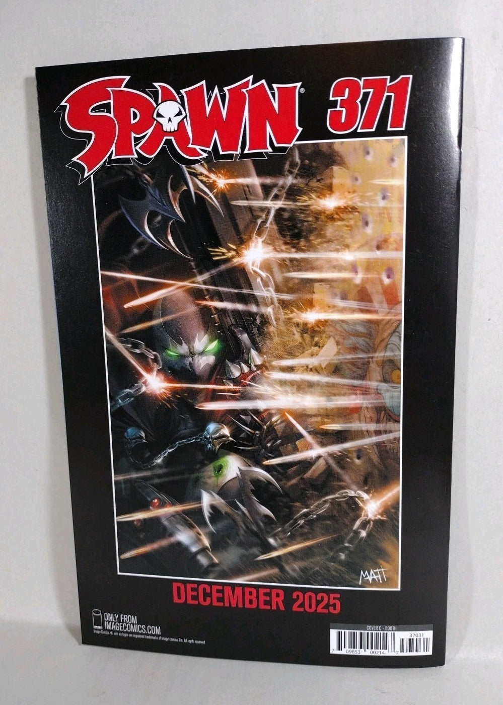 Spawn #370 (2025) Image Comic Brett Booth Youngblood Variant Set NM