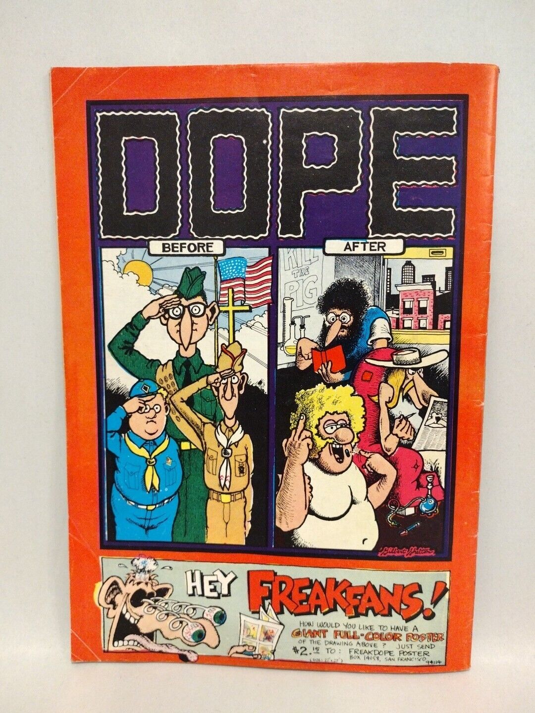 Collected Fabulous Furry Freak Brothers (1971) Zap Comic 75¢ Edition