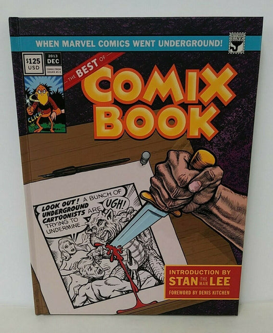 Best of Comix Book (2013) HC Limited 107/250 Signed Stan Lee Dennis Kitchen New