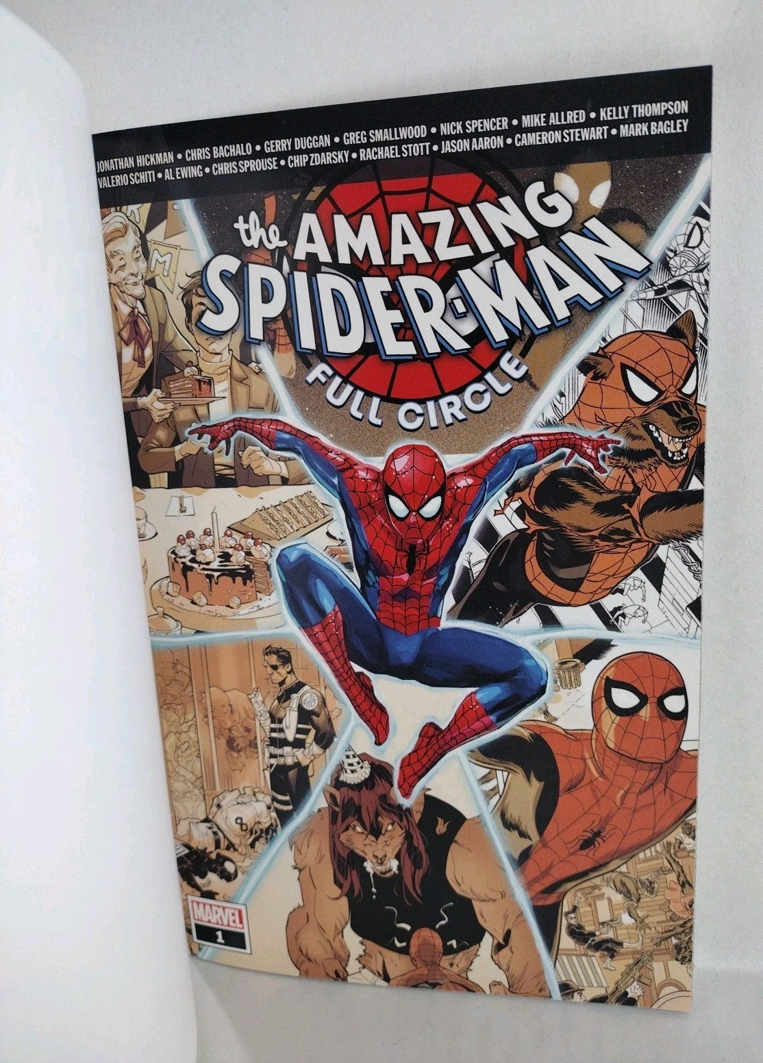Amazing Spider-Man Full Circle #1 (2019) Marvel Blank Sketch Cover Comic New NM