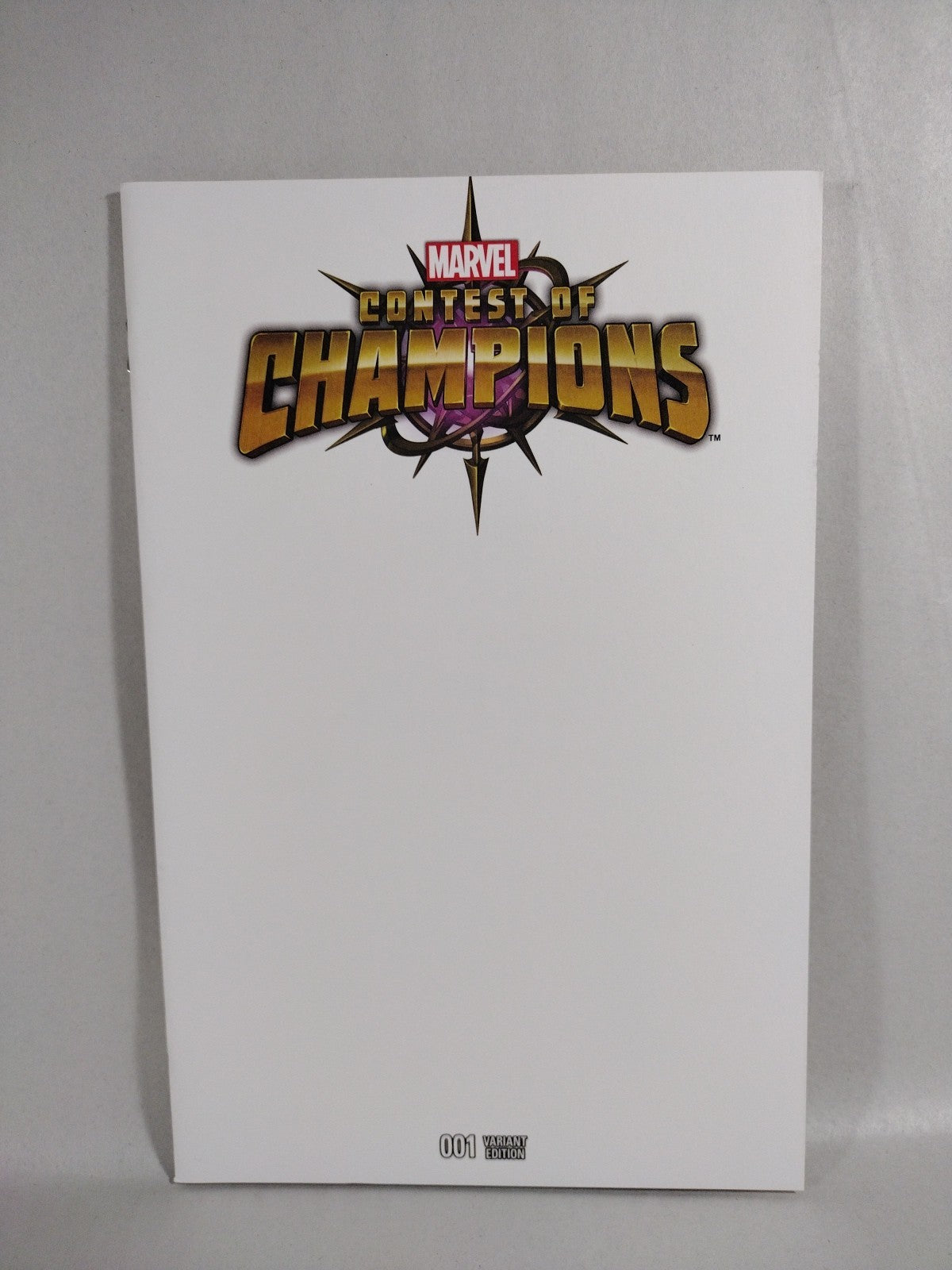 Contest Of Champions #1 (2015) Marvel Comic Blank Sketch Var Lot Of 5 FN-VF