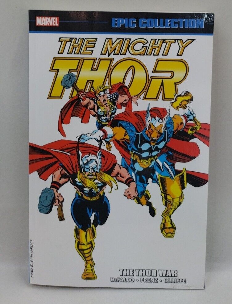 THOR EPIC COLLECTION THE THOR WAR Paperback Marvel Comic 2020 ( Brand New)