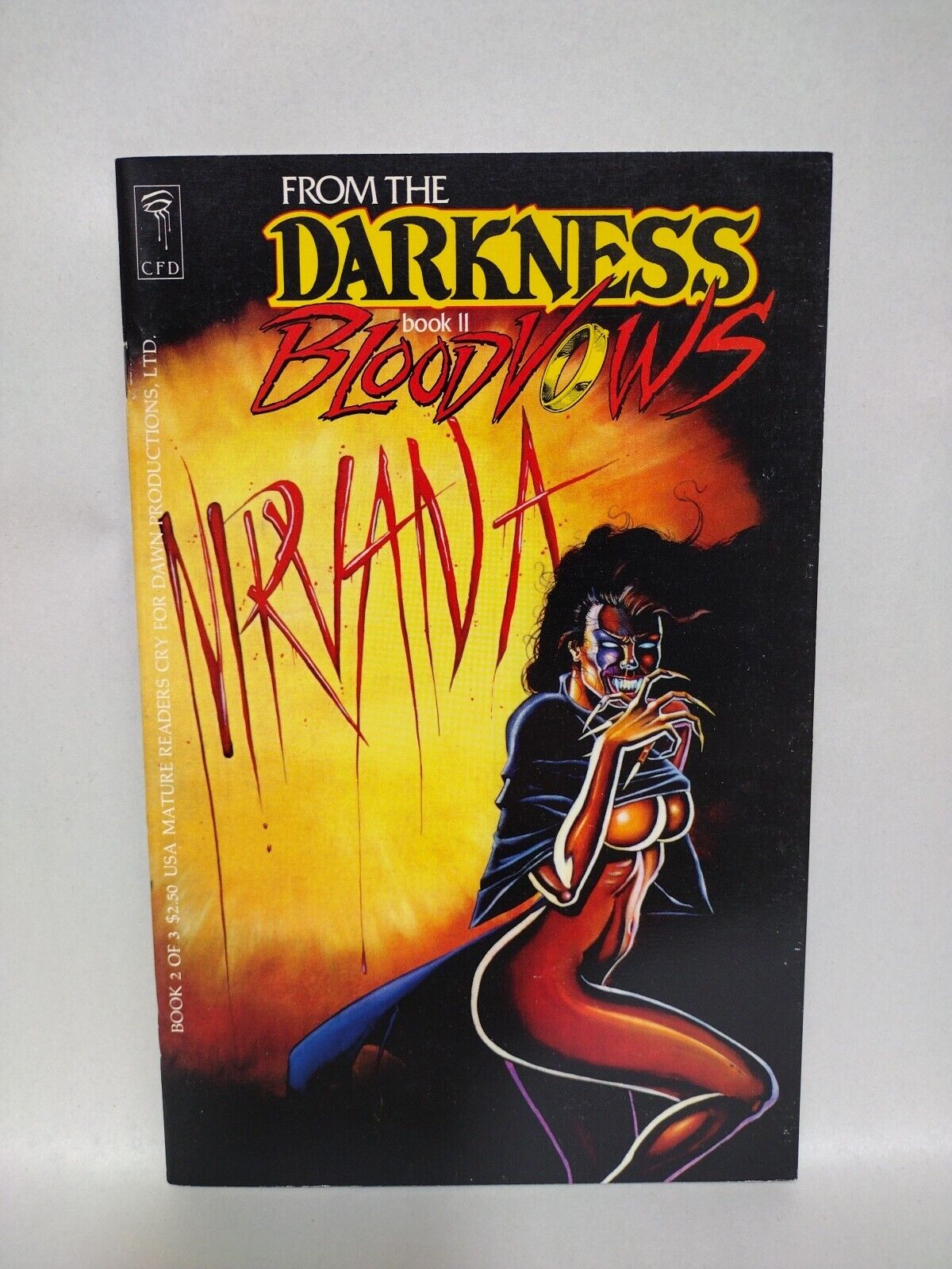 From the Darkness Book II Blood Vows (1992) 1 2 3 Complete Series CFD Jim Balent